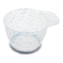 Blue Plastic Hair Dye Bowl for Salon Use Easy to Clean