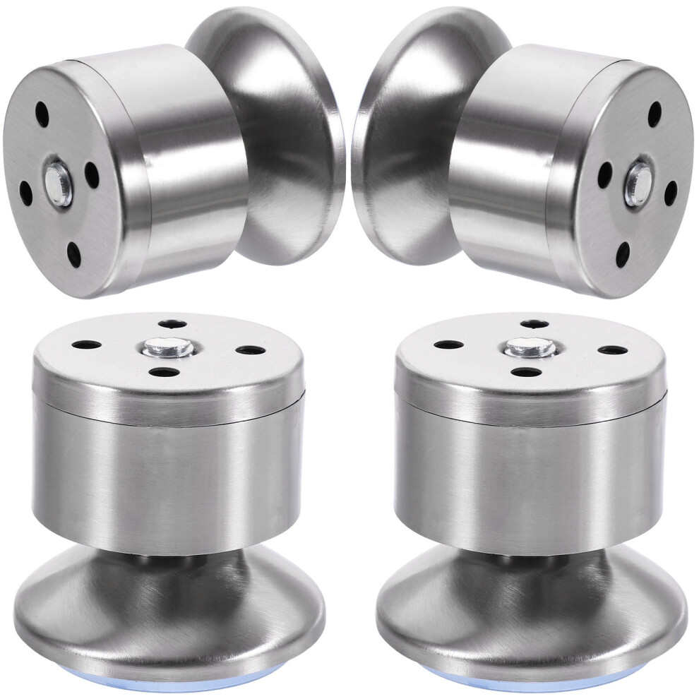 4Pcs Stainless Steel Furniture Leveler Adjustable Feet For Home Chairs Cabinets 9193271097075
