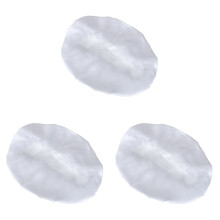 3Pcs Adjustable Silk Sleep Bonnets Silver Hair Care Cap for Night
