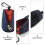 3Pièces Accessoire Ceinture Mini Nettoyage Golf 6