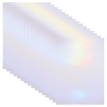 Holografische Zelfklevende Laminatiefolie PVC Voor DIY Foto's Wit
