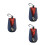 3Pièces Accessoire Ceinture Mini Nettoyage Golf 9