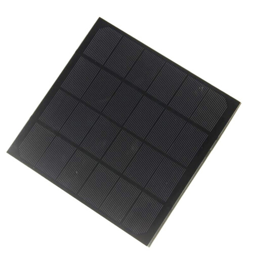 Μονοκρυσταλλικό ηλιακό πάνελ 10W6V, κιτ φόρτισης εξωτερικού χώρου 165x165mm με