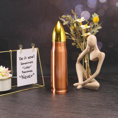 Θερμός Liquidation Bronze 350ml – Συμβατό με άνδρες, μπαμπά, σύζυγο – Γέμιση καλσόν για την