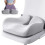 Memory Foam Seat Cushion for Office and Car Chairs 1