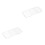 2Pièces Grille Friture Acier Sûr Four Réutilisable Argenté 8
