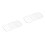 2Pièces Grille Friture Acier Sûr Four Réutilisable Argenté 10