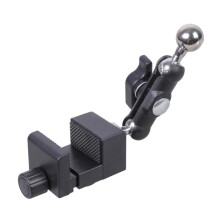 Adjustable Clamp Mount for Tablet Live Streaming Phone Desk Stand 17mm Ball Head