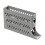 Automatic Rolling Egg Dispenser, 30-Egg Capacity Space-Saving Refrigerator Egg Rack, 4-Tier PP Plastic Egg Storage Box(Gray) 1