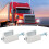 Truck Tool Box Tie Down Clamps 2 Pack Aluminium Durable Rust Resistant Silver 1
