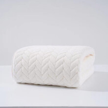Serviette de bain en polaire corail – Ultra-absorbante, séchage rapide, douce pour la peau, serviette de spa de luxe avec crochet de suspension