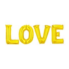 Ballons en aluminium rose « Love » de 80 cm (31,5 po) – Lettres pour la Saint-Valentin, un mariage, une fête prénuptiale, un anniversaire ou