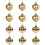 Green Christmas Ornaments Balls Large Extra Large 1