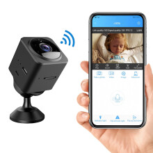 Home Security Camera HD - Wireless Indoor Security Camera with Wifi, Night Vision, Motion Detection, and Wide Angle Remote View