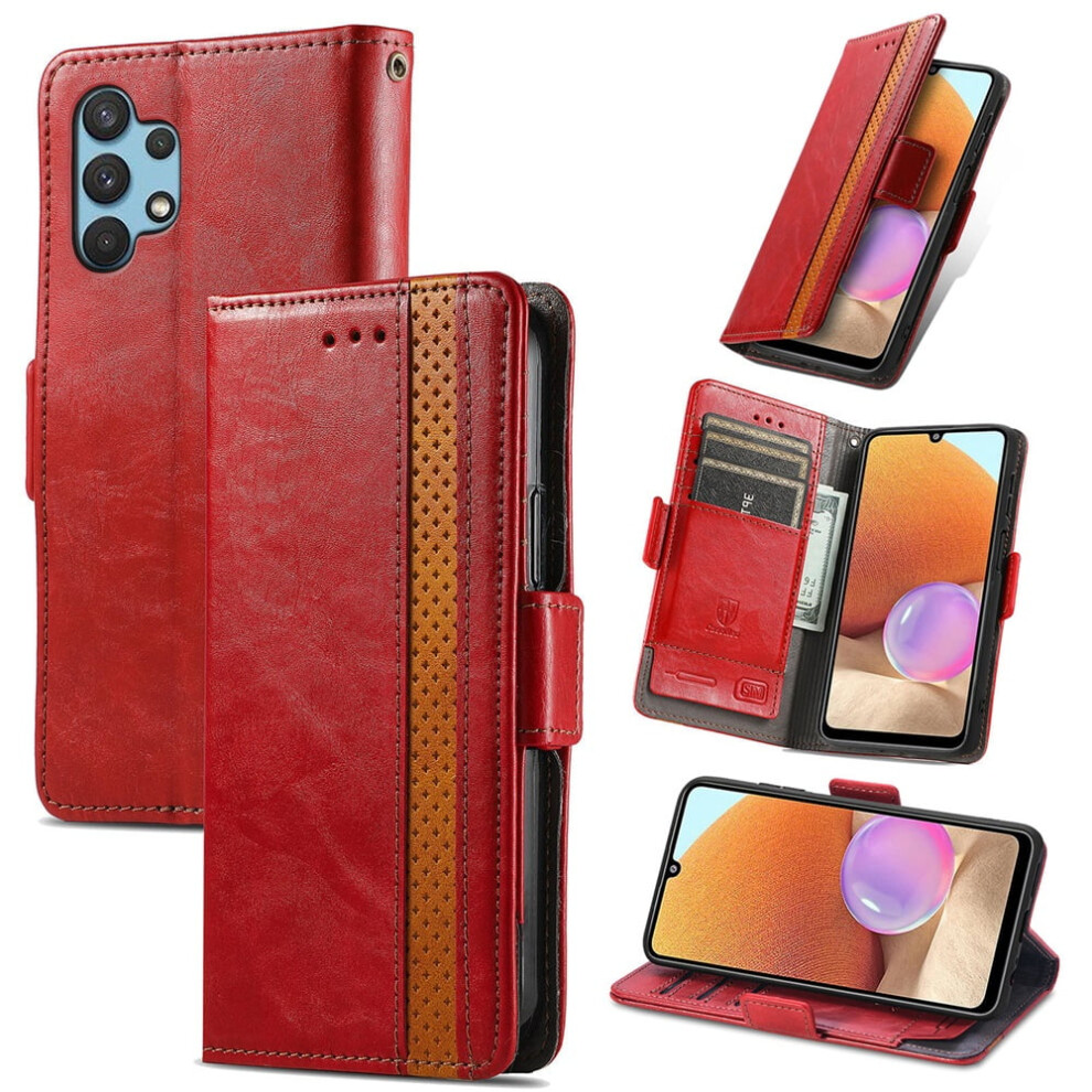 Samsung Galaxy A32 4G Leather Wallet Case With Rfid 913211565568