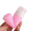 5Flacons De Voyages En Silicone Rose Distributeurs Liquides Sûrs 2