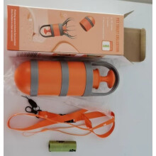 360 Portable Pooper Scooper with Bag Dispenser – Lightweight, No-Touch, Hands-Free Dog Waste Picker for Small & Large Dogs