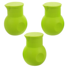 3pcs Baking And Dipping Tools Silicone Melting Pots For Chocolate And Butter For Diy Microwave Butter Melter For Candy Sauce