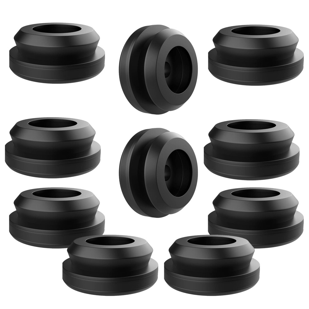 10-Pack Rv Stove Top Grommets Compatible With Magic Chef & Atwood Stoves Â Black Rubber Grommet Kit To Reduce Scratches 9353595655232