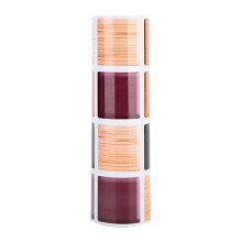 Color Coding Adhesive Labels, Peel And Stick Wallpaper For Furniture Office, Waterproof Wall Border With High Precision Image Output, Wine Red