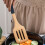 Wooden Spatula Soup Spoon Ergonomic Handle 1 Piece 1