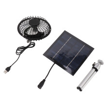 Ventilator reglabil cu energie solară, cu port USB, ventilator de înaltă stabilitate pentru răcire solară în aer liber, ventilator impermeabil,