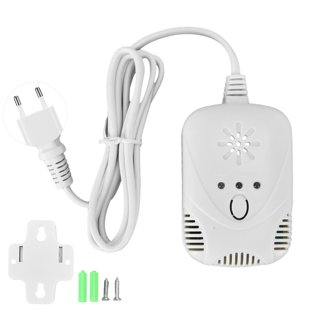 Plug In Natural Gas Detector, Carbon Monoxide Detector Combustible Gas Detection Imported Catalytic Combustion Sensor Voice And Light Alarm Multi Gas 9071309574784