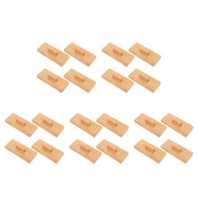 20Pièces Blocs Rythmiques Bois Jouets Musicaux Pour Enfants