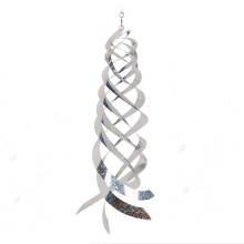Reflective Bird Deterrent, Stainless Steel Wind Spinners Outdoor Bird Scare Devices for Garden Decoration Deterrents