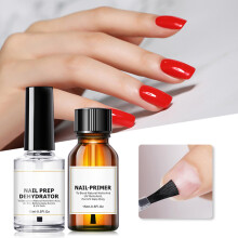 Strong Adhesion Nail Prep Dehydrate And Acid Free Primer Fast Dry No Lifting Compatible With All Gel Nail Create A Strong Foundation For Long Wear
