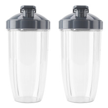 Forbedrede Nutribullet-udskiftningskopper, BPA-fri blenderkopper til din smoothie-rejse, stor kapacitet, opvaskemaskine-sikre blenderdele, praktisk