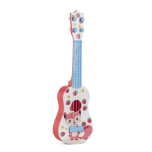 Speelgoedgitaar/ukelele voor kinderen, compact en draagbaar ontwerp, stimuleert creativiteit en verbeelding door middel van muziekspel, duurzaam