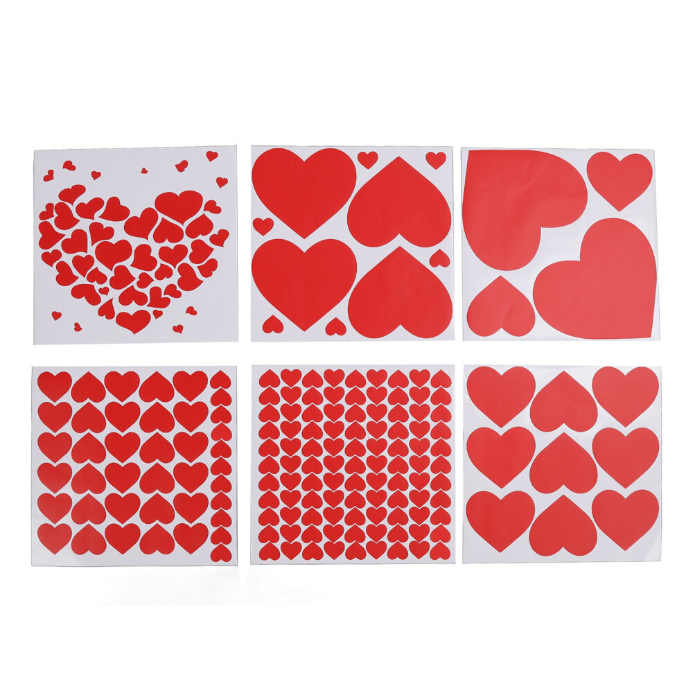 Heart Shaped Stickers Motivate Achievement Reward Achievement Classroom Incentives Acid-Free Nontoxic Photo Safe Self Adhesive Versatile Use Kids Safe
