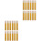 24Pcs Light Brown Empty Roller Bottles for Liquids Easy Refill 2