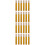 24Pcs Light Brown Empty Roller Bottles for Liquids Easy Refill 4