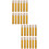 24Pcs Light Brown Empty Roller Bottles for Liquids Easy Refill 5