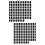 200Pièces Accessoires DIY Black Glands Pour Câbles 7