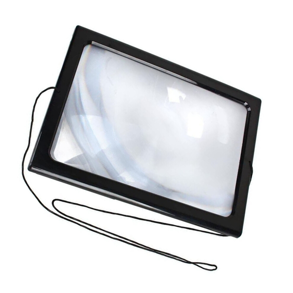 Reading Magnifier 3X Foldable 4LED 27x20x10cm