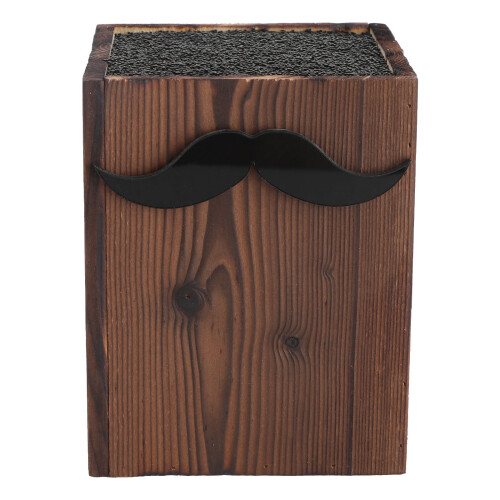 3Pièces Étui Bois Pour Ciseaux Coiffeur Accessoires Salon Café 1