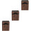 3Pièces Étui Bois Pour Ciseaux Coiffeur Accessoires Salon Café 7
