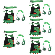 5Sets Peuter Veiligheid Polsband Loopriem Oxford Stof Met