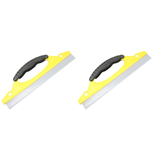 2St Efficiënte Gele Wiper Voor Ramen Met Comfortabele Grip 1
