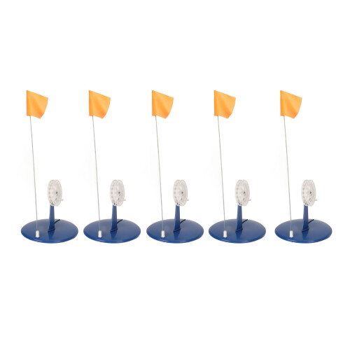 5Pack Ice Flag Tip Up ABS/Steel, 510.0g, 18.0oz