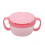 Spill-Proof Snack Bowl Dual Handle BPA-Free Melon Red 1