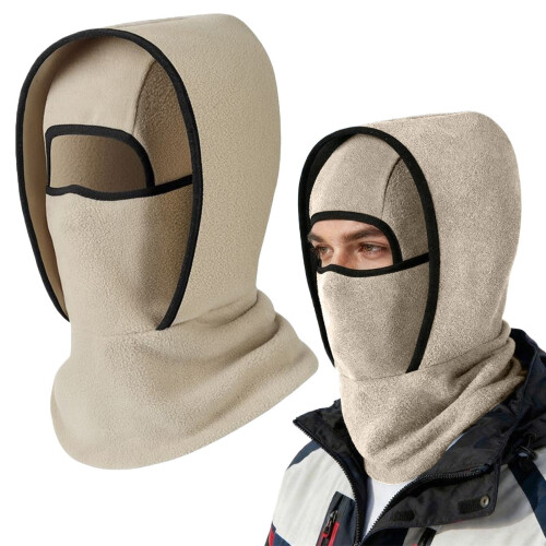 Μάσκα Χειμερινού Σκι Balaclava για Άνδρες & Γυναίκες, Αντιανεμικό κάλυμμα προσώπου