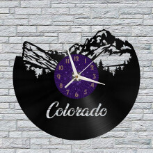 Clog Balla Vinile Tírdhreacha Colorado, Ealaín Balla Clog Taifead Vinile Ciúin & Gan Tic (12 orlach P)