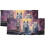 Κουρτίνα Wolf Valance με σχέδιο ηλιοβασιλέματος σε Forest Mountain 54x18in 1