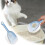 Tarofish kattenbakschepje set blauw 12,4 inch 1