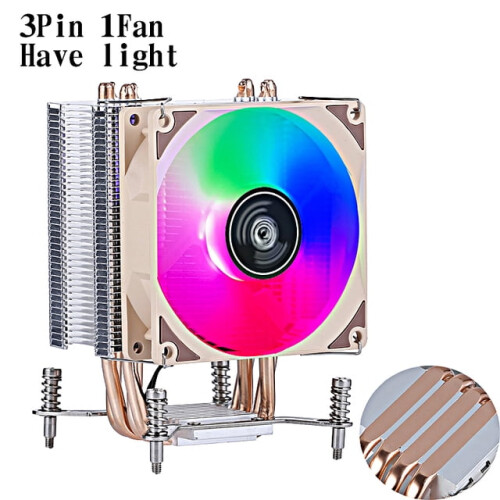 Radiator4Heat Pipe Αερόψυκτος ανεμιστήρας ψύξης CPU Αποδοτικός ψύκτης Κατάλληλος για