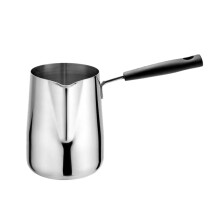 Edelstahl-Butterkaffeetasse (600 ml), Schmelztopf für heiße Milch und Schokolade, Wärmebehälter für Ahornsirup und Saucen auf dem Herd